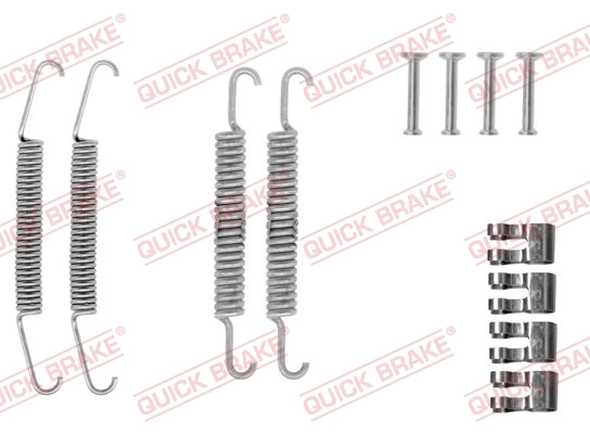 Accessory Kit, brake shoes